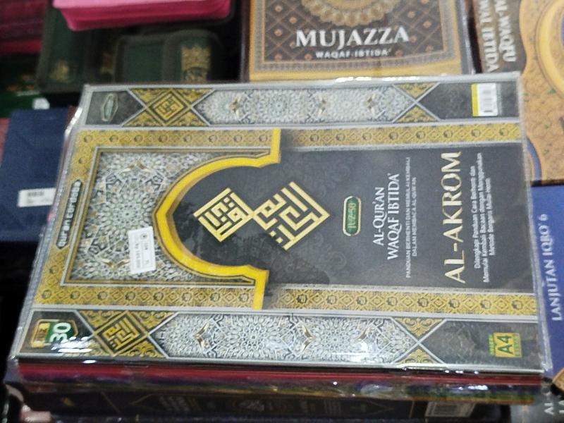 AL-QURAN WAQAF IBTIDA AL-AKROM A4 PERJUZ MIKA