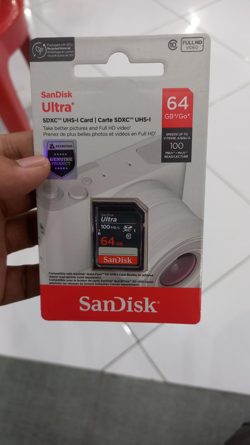 SANDISK ULTRQ SDXC I 64GB