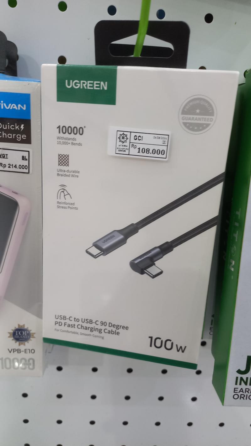 Ugreen USB C to USB C pd fast charging cable 100w